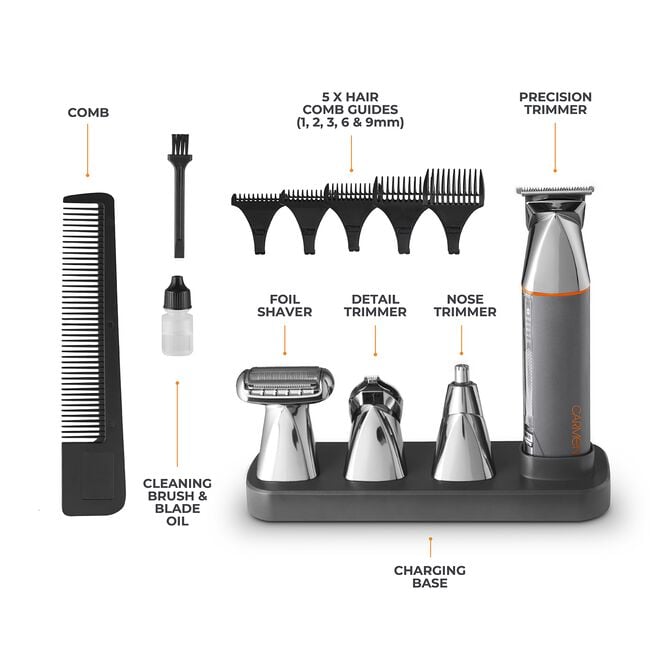 Carmen Titan 4-In-1 Multi-Groomer Set