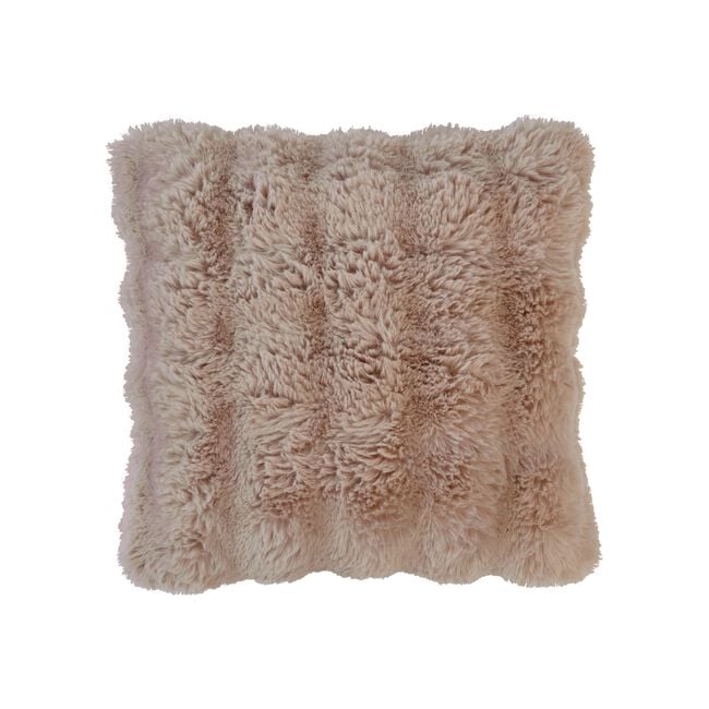 LUXE FAUX FUR MOCHA 45x45 Cushion