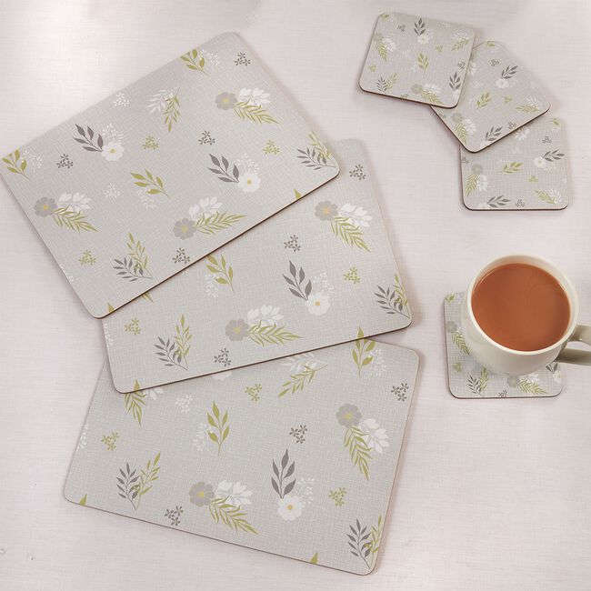 Botanic Love Mats & Coasters 4 Pack