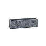 PORTO Small Dark Grey Marble Pot