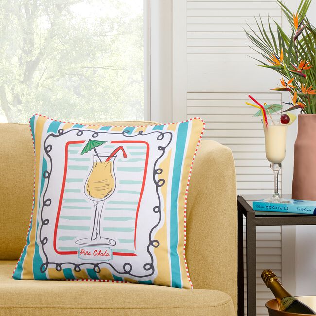 Pina Colada Cushion 45cm x 45cm