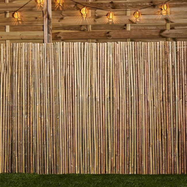 Split Bamboo Privacy Screen 3M x 1M