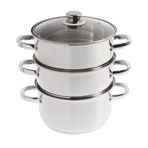 Dynamic Chef 3 Tier Steamer Set 20cm