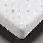 EMERSON NAVY Single Fitted Sheet