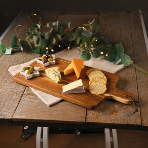 The Jolly Sleigh Serving Board with 2 Star Dishes