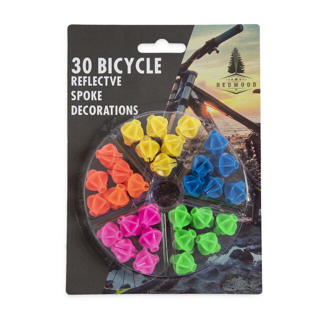 Bicycle Reflective Spoke Decorations 30 Pack