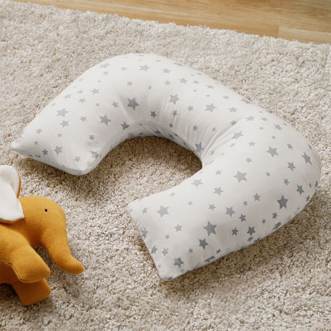 Silentnight Grey Stars Grow With Me Pillow