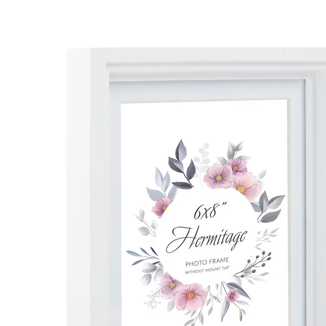 5X7 HERMITAGE WHITE Photo Frame