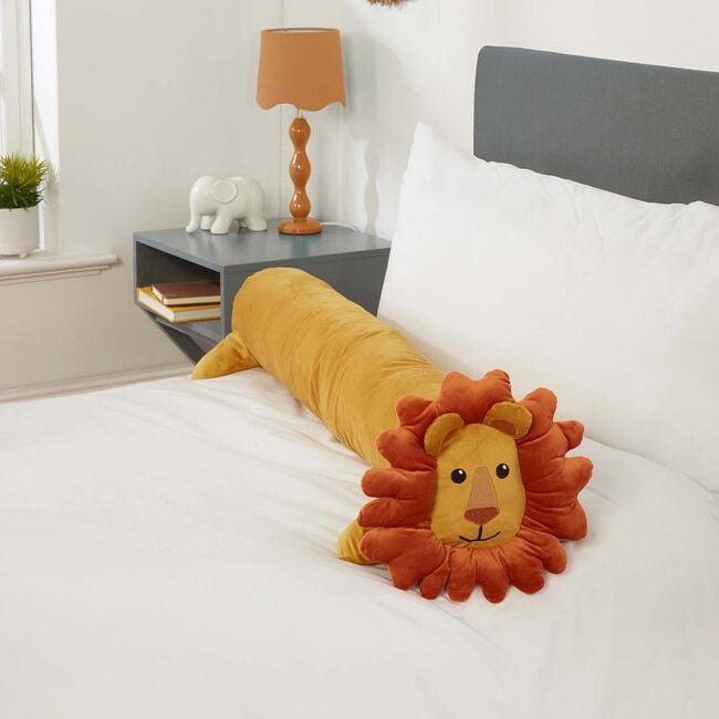 Lion Bolster 15cm x 90cm Cushion 