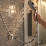 De Vielle 2M Chrome Shower Hose