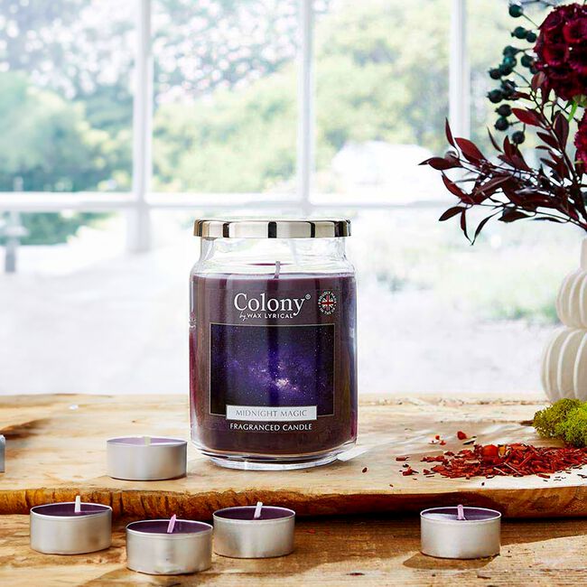 Colony Midnight Magic Candle Jar 