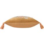 Wydler White Tiger Cushion 50cm x 50cm - Orange