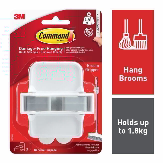 Command 1 Pack  Broom Gripper