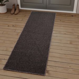 SAHARA  GREY/BLACK 60x180cm Doormat