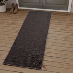 SAHARA  GREY/BLACK 60x180cm Doormat