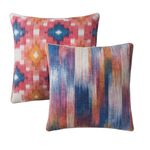 Ombre Jacquard Cushion 45cm x 45cm - Multi