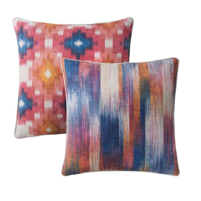 Ombre Jacquard Cushion 45cm x 45cm - Multi