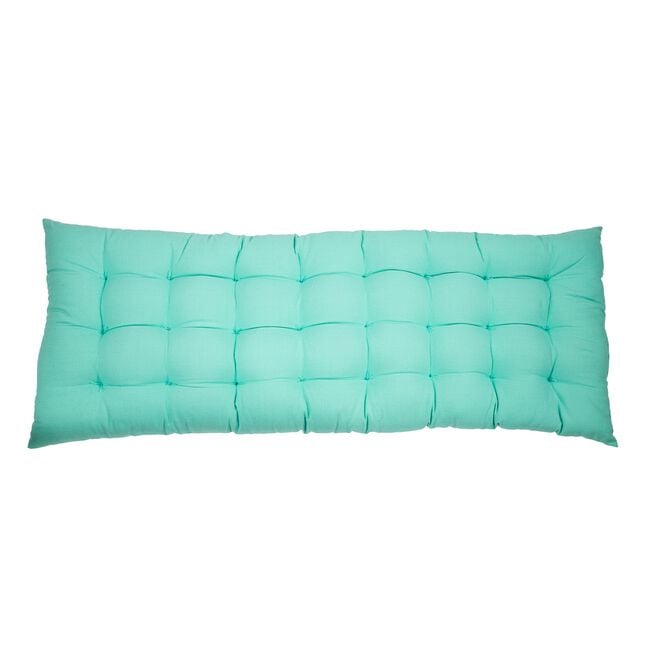 REVERSIBLE BENCH CUSHION Aqua