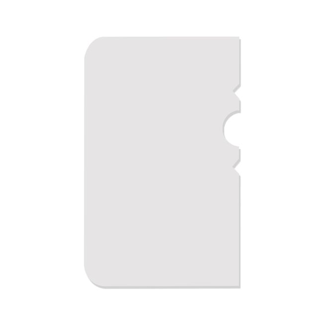 PME Patterned Edge 4 Piece Cake Scrapers