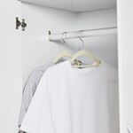 Skinny Velvet Hangers 10 Pack Cream
