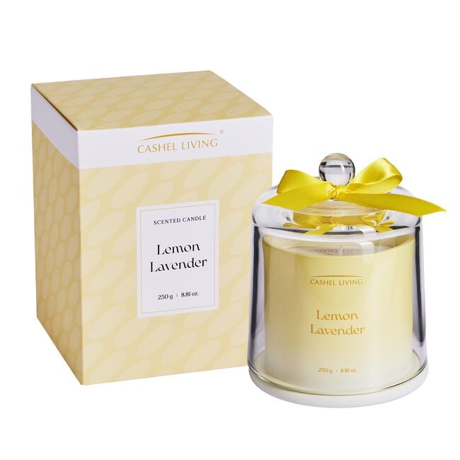 Cashel Living Lemon Lavender 250g Scented Candle