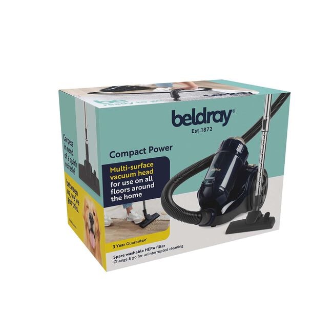 Beldray Compact Cylinder Vacuum Cleaner
