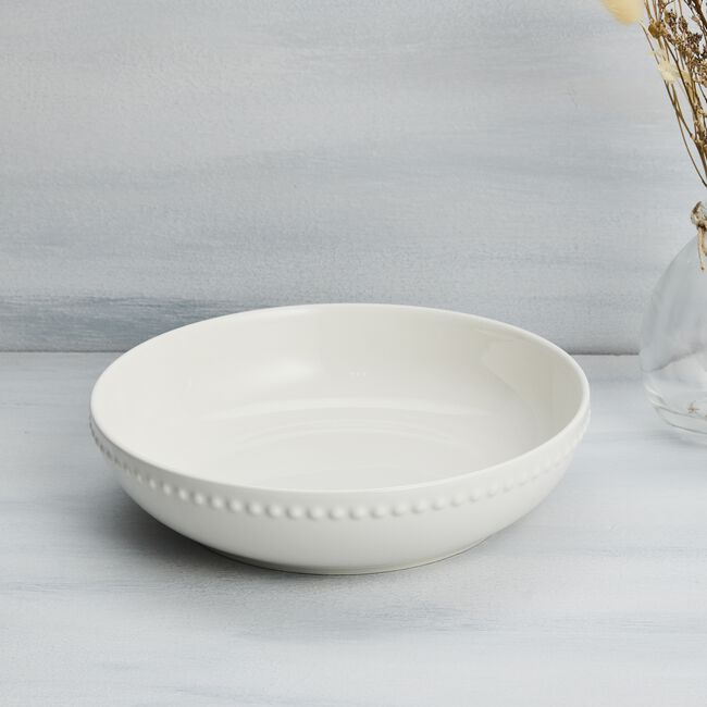 Gallery One Pearl White Pasta Bowl
