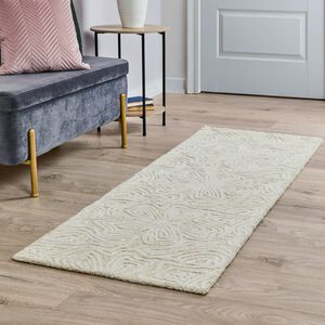 Glaslough Ivory Runner 66cm x 200cm