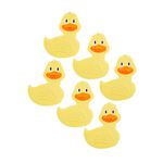 Kids Ducky Mini Safety Bath Mat Set - 6 Pack