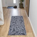 JVL Branches Black/Grey Mega Runner 57cm x 150cm