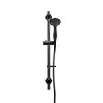 Croydex Nero 3 Function Shower Set Matt Black