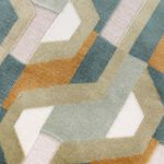FURN METRO PRISM 45X45 GREEN Cushion