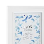 5x7 LYON WHITE Frame