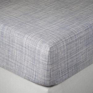FINLEY NAVY Single Fitted Sheet 