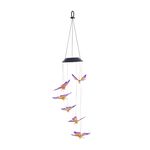 Butterfly Solar Wind Chime Light