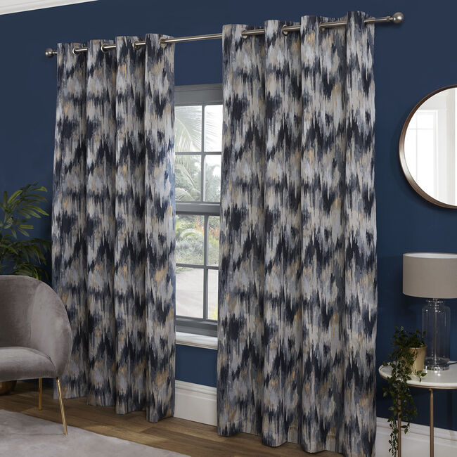 TOKYO NAVY 90X72 Curtain