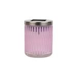 Pastel Glass Jar Solar Garden Light