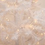 200 WARM WHITE Led Lights W/ White Cable