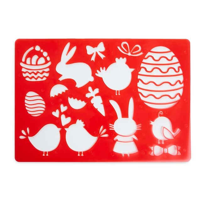 Easter Card Giant Stencil Craft Set