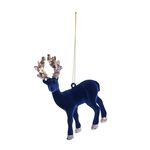 Velvet Reindeer Ornament
