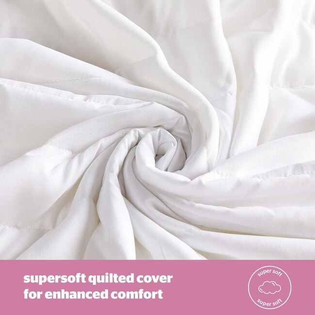 SILENTNIGHT QUILTED SINGLE Mattress Protector 
