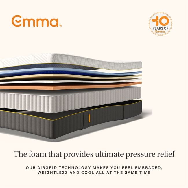 EMMA Hybrid Airgrid MATTRESS - SINGLE