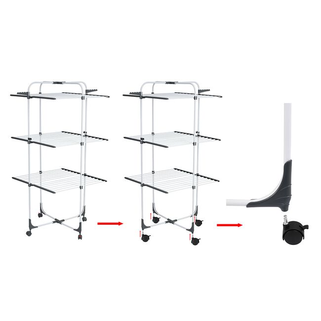 Northern Shore 30M 3-Tier Clothes Drying Rack