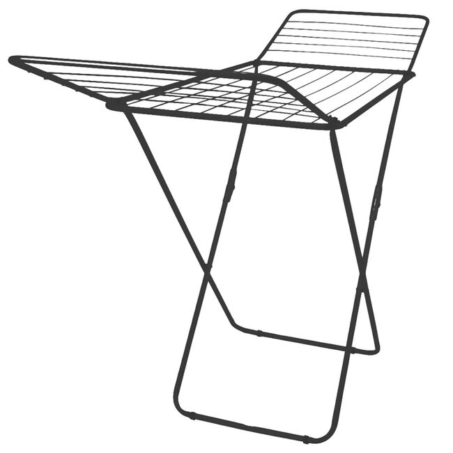 Storage Solutions 18M Black Clothes Airer