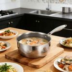 Noferro TriPly Expert 3 Piece Steel Cookware Set 