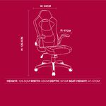 Agge Gaming Office Chair - Black