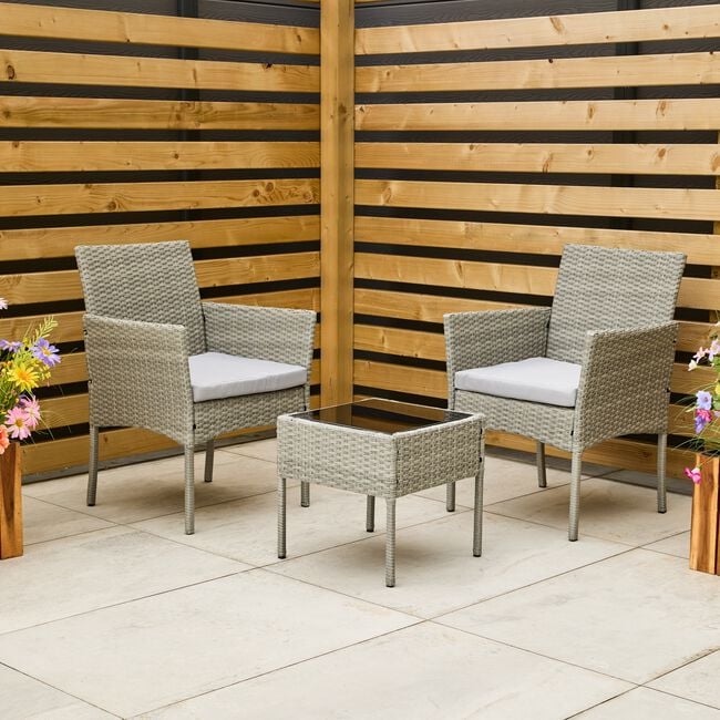 Moderna Rattan Bistro Set