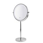 VISAGE LED CHROME 5X EXTENDABLE Cosmetic Mirror