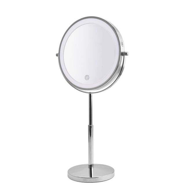VISAGE LED CHROME 5X EXTENDABLE Cosmetic Mirror