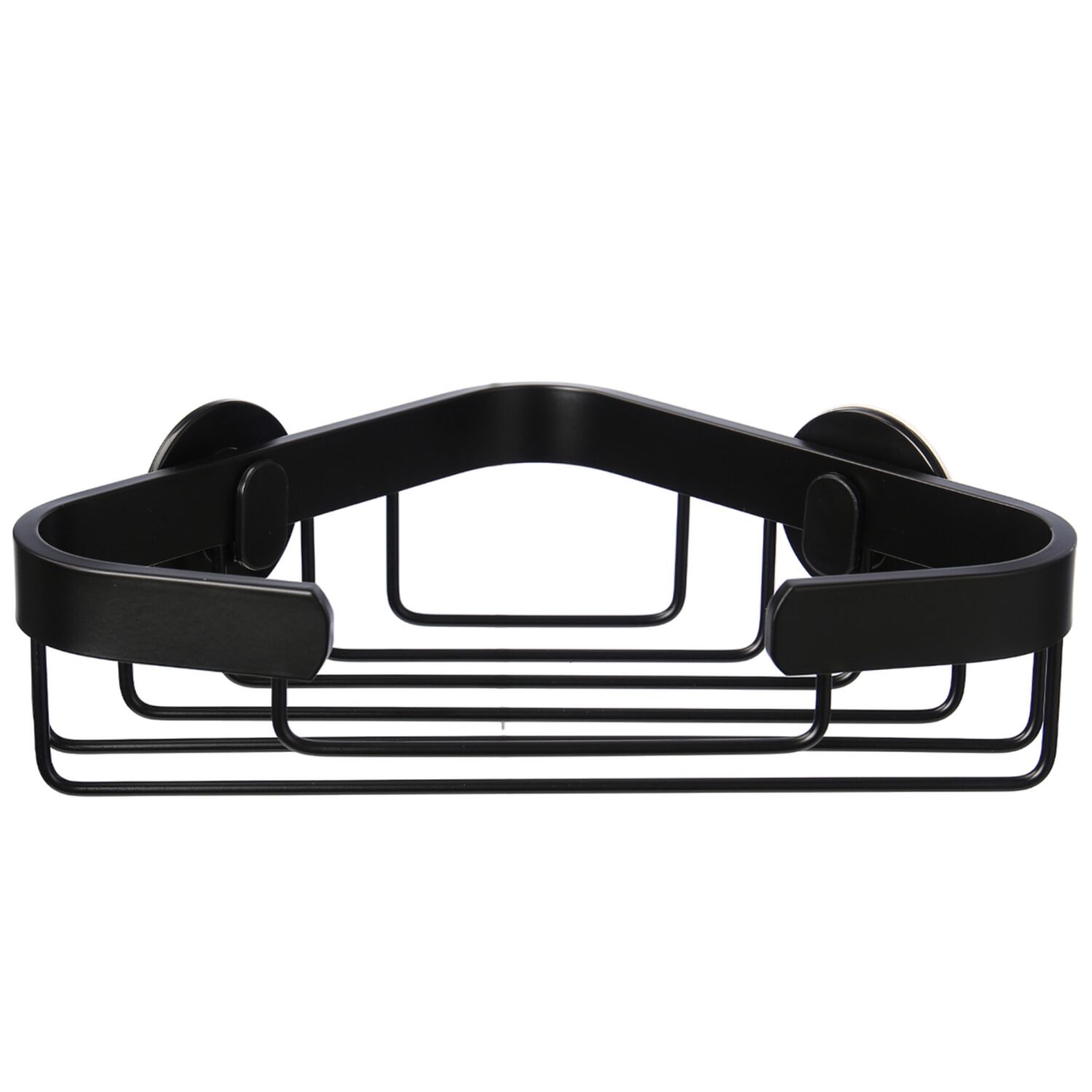Aluminium Rust-Free Black Shower Corner Caddy - Home Store + More